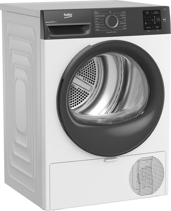 Beko BMTEU93EA tørretumbler Fritstående Front-læsning 9 kg Hvid