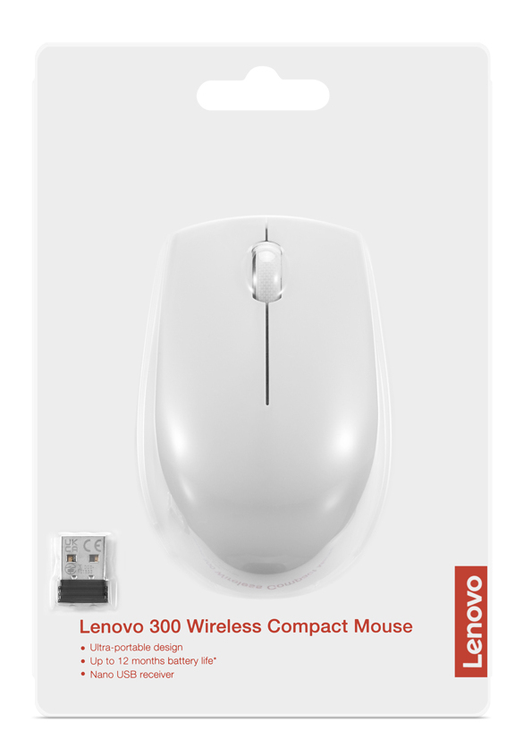 Lenovo GY51L15677 hiiri Office Molempikätinen Langaton RF Optinen 1000 DPI