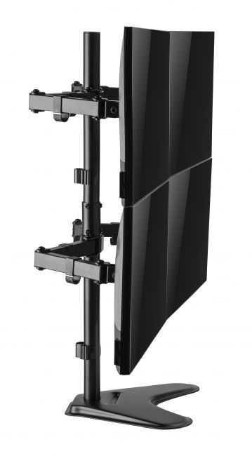 Equip 650127 monitorin kiinnike ja jalusta 81,3 cm (32") Vastaanotto Musta