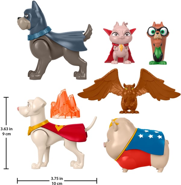 Fisher-Price DC League of Super-Pets -figurmultipakke