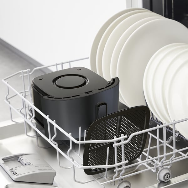 Tefal Easy Fry Max EY245B Enkelt 5 L Enkeltstående 1500 W Varmluftsteger Grå