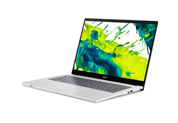 Acer Swift Spin 14 AI SFSP14-I51T-59E2 Intel Core Ultra 5 325 Hybrid (2-i-1) 35,6 cm (14") Pekskärm WUXGA 16 GB DDR5-SDRAM 512 GB SSD Wi-Fi 7 (802.11be) Windows 11 Home Silver