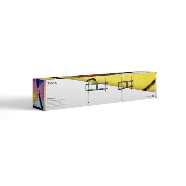 TooQ LP4390F-B tv-fäste 2,29 m (90") Svart