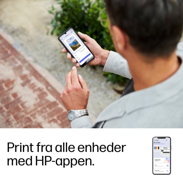 HP OfficeJet Pro 9730e Trådløst All-in-One Farve Printer, Instant Ink; 2-sidet printning