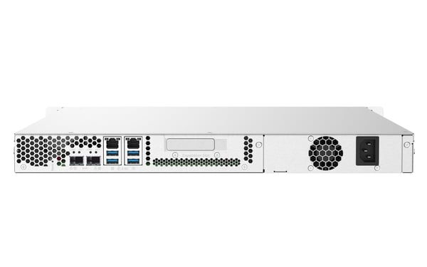 QNAP TS-432PXU NAS Rack (1U) Annapurna Labs Alpine AL-324 2 GB DDR4 0 TB QNAP Turbo System Svart