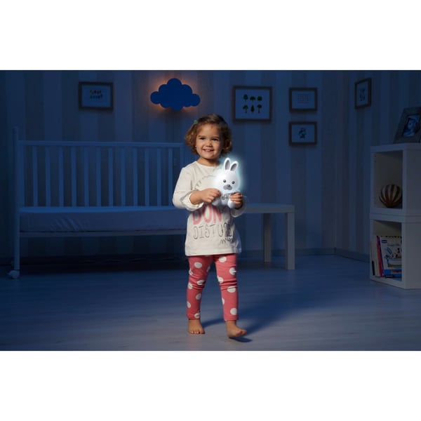 Chicco First Dreams Bunny Dreamlight babynattlampor Fristående Vit LED