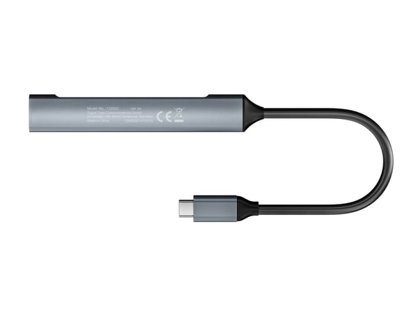 Equip 128962 interface hub USB 3.2 Gen 1 (3.1 Gen 1) Type-C 5000 Mbit/s Sølv