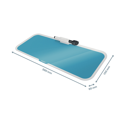 Leitz Cosy skrivebordsblok i glas