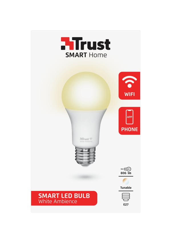 Trust 71285 smart belysning Smart glödlampa Wi-Fi