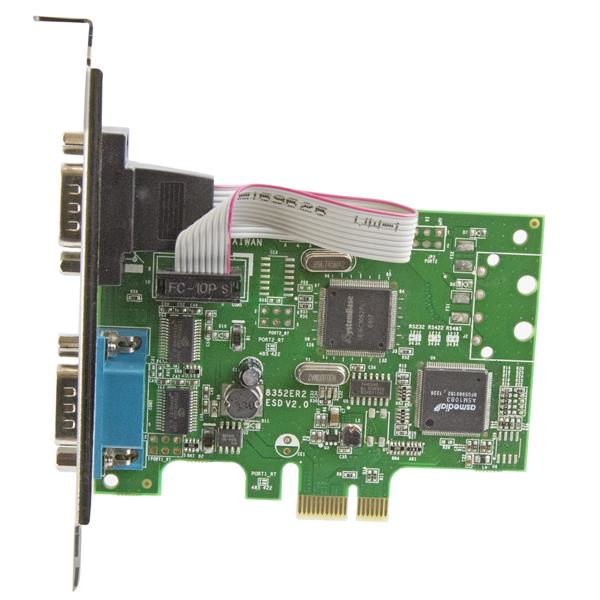 StarTech.com 2-portars PCI Express seriellt kort med 16C1050 UART