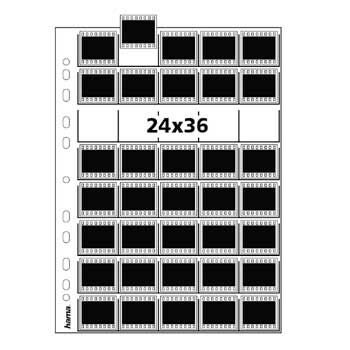 Hama Negative sleeves, 24 x 36 mm, Polypropylene fotoalbum og arkbeskyttelse