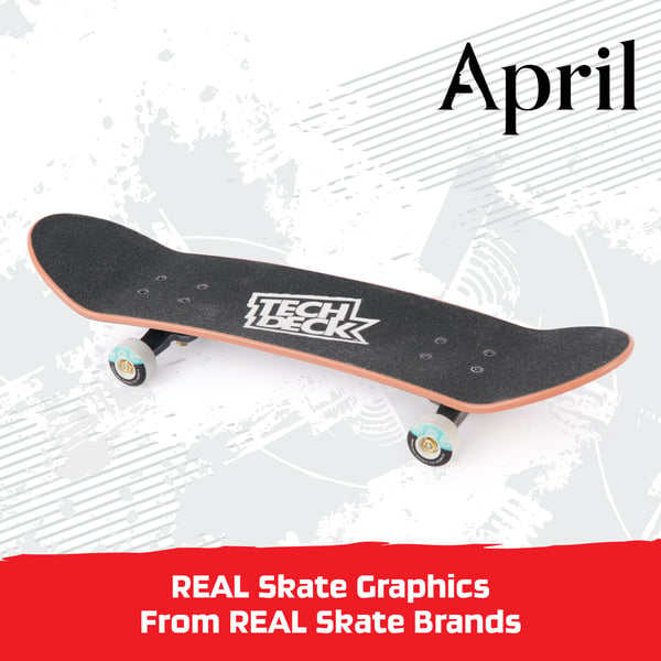 Tech Deck TED DEC Handboard April GML Fingerbræt