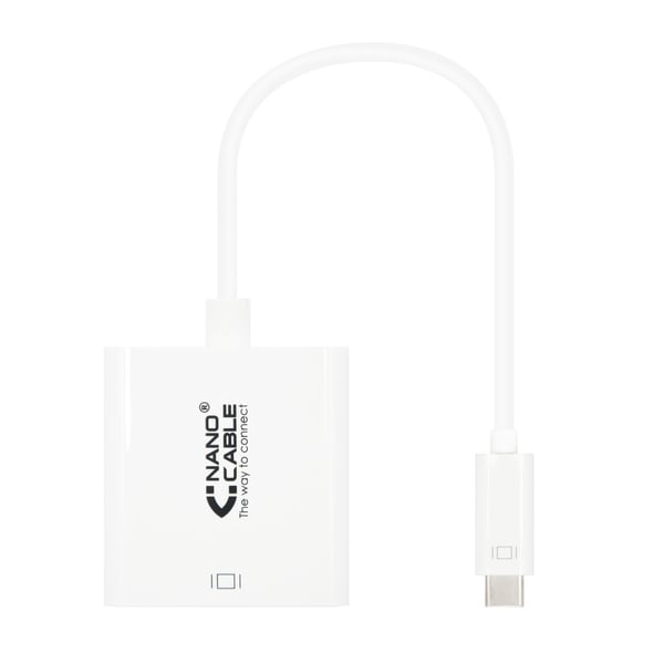 Nanocable 10.16.4103 USB grafisk adapter 1920 x 1080 pixel Hvid