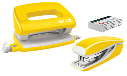 Leitz Hæftemaskine & hulapparat sæt WOW Mini NeXXt WOW Mini blister