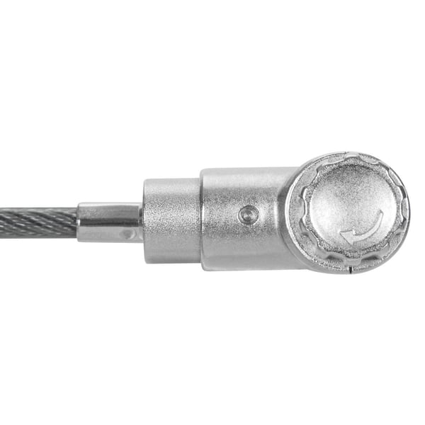 Targus ASP95MKGLX-25 kabellås Silver 2 m