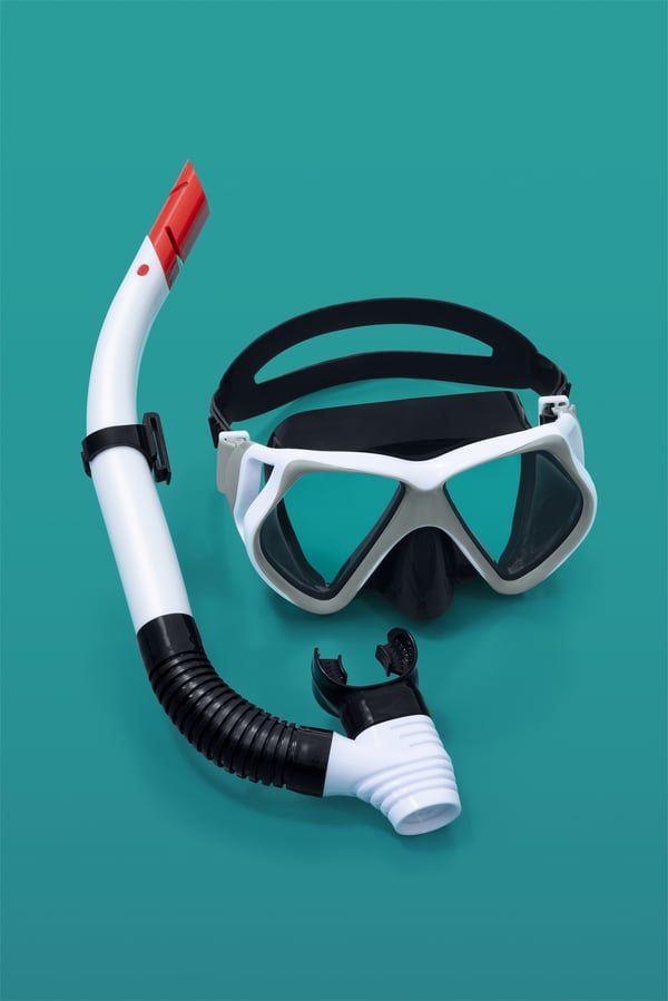 Bestway 24069 / 23 dykkemaske Hærdet glas Forskellige farver Voksen