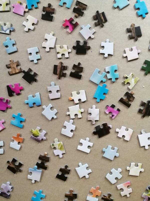 Tactic Dashing Dacshunds 1000 pcs Puslespil 1000 stk Dyr