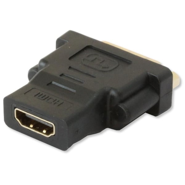 Techly DVI-D - HDMI F/F Sort
