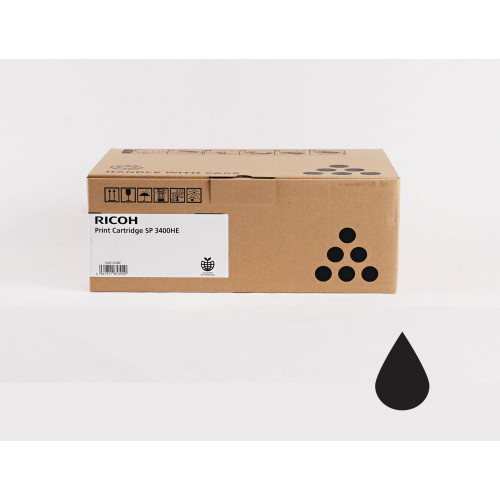 Ricoh 406523 tonerpatron 1 stk Original Sort