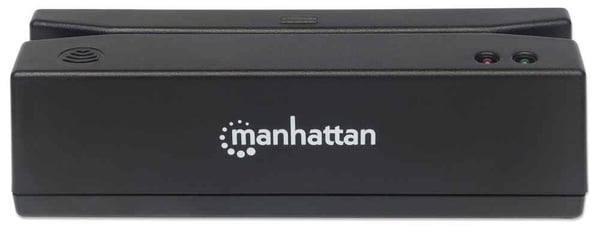 Manhattan 460255 magnetkortsläsare USB Svart