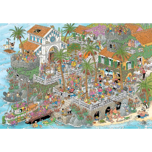 Jan van Haasteren - Vive la Mediterranean! (2000 pieces)