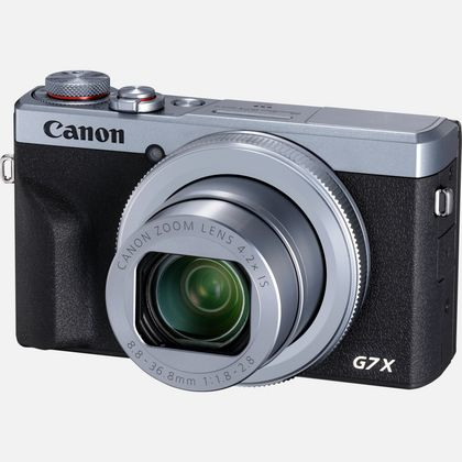 Canon PowerShot G7 X Mark III Kompakt kamera 20,1 MP CMOS 5472 x 3648 pixel Sort, Sølv