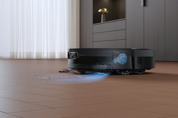 Ecovacs DEEBOT X12 OmniCyclone 0,25 L Musta