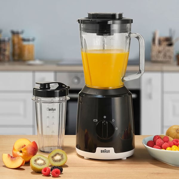 Braun JB1051 1,25 L Pöydällä pidettävä tehosekoitin 600 W Musta
