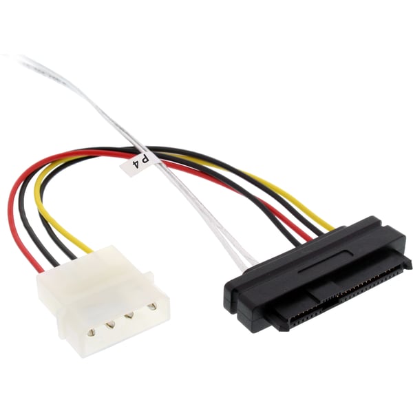 InLine 27633A Serial Attached SCSI (SAS)-kabel 0,5 m Sort