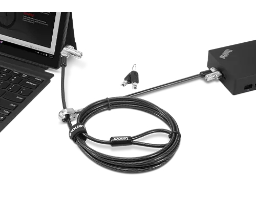 Lenovo 4XE1B81920 kabellås Sort 1,8 m