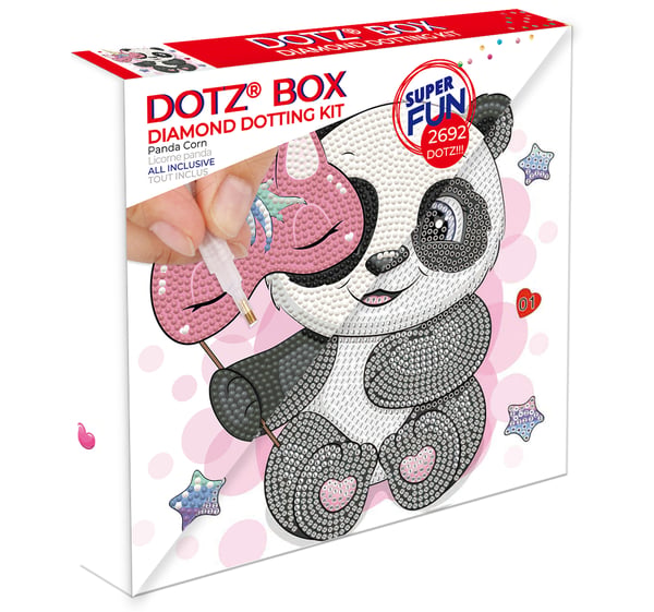 Diamond Dotz Panda Corn