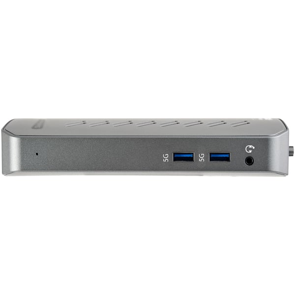 StarTech.com USB-C USB-A-docka - Hybrid Universal USB 3.0-dockningsstation för USB-C- eller USB-A-bärbar dator