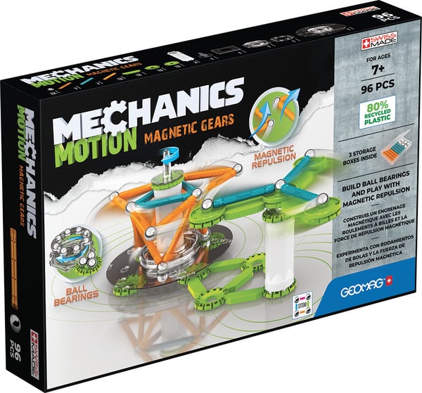 Geomag Mechanics Motion RE 2Magnetic Gears Neodymium magnet-legetøj