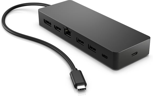 HP universel USB-C-hub med flere porte