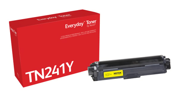 Everyday™ Keltainen Toner by Xerox compatible with Brother TN241Y, Standard capacity Everyday™ Keltainen Toner by Xerox compatible with Brother TN241Y, Standard capacity