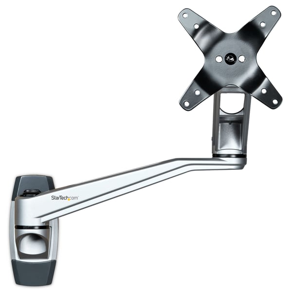StarTech.com ARMWALLDSLP monitorin kiinnike ja jalusta 76,2 cm (30") Seinä Hopea