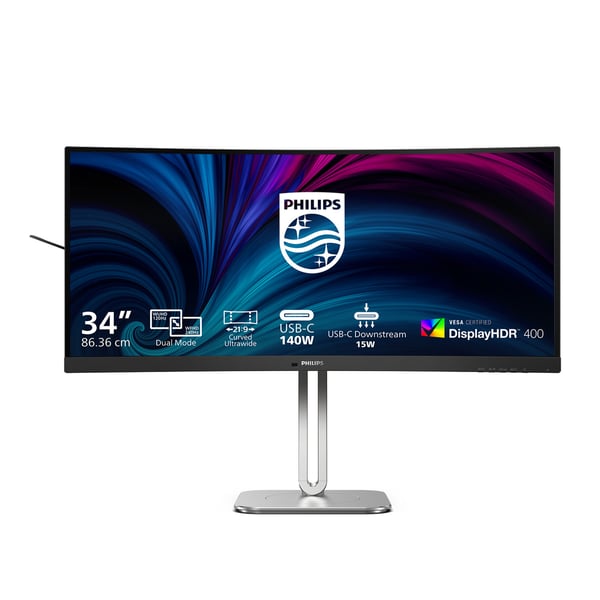 Philips 5000 series 34B2U5900C/00 computerskærm 86,4 cm (34") 5120 x 2160 pixel WUHD LCD Grå Philips 5000 series 34B2U5900C/00 computerskærm 86,4 cm (34") 5120 x 2160 pixel WUHD LCD Grå