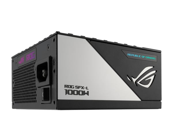 ASUS ROG Loki SFX-L 1000W Platinum strömförsörjningsenheter 24-pin ATX Svart, Silver