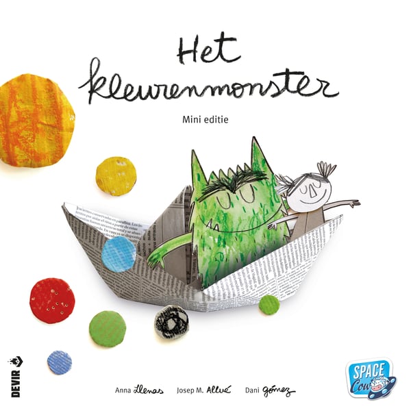 Asmodee Het Kleurenmonster Lautapeli Perhe