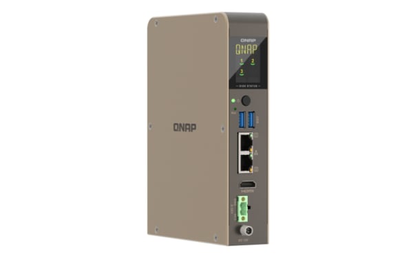 QNAP QBoat-300 NAS Kompakt 4 GB 0 TB QNAP QTS Grå