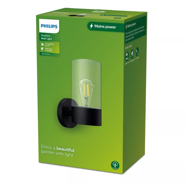 Philips 8720169266537 udendørsbelysning Udendørs vægbelysning E27 LED