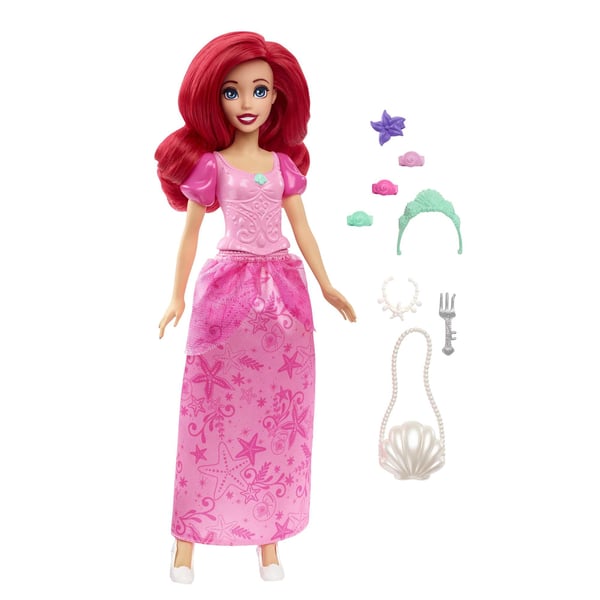 Disney Princess Ariel gör sig i ordning