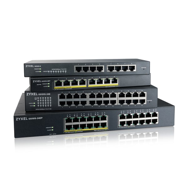Zyxel GS1915-24E Administreret L2 Gigabit Ethernet (10/100/1000) 1U Sort