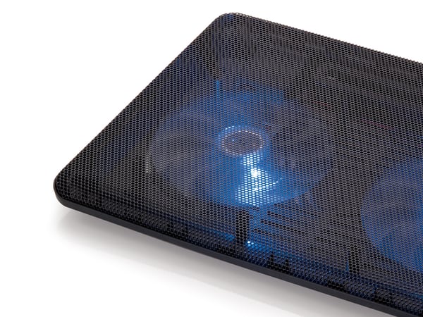 Conceptronic CNBCOOLPAD2F køling til laptop 39,6 cm (15.6") Sort