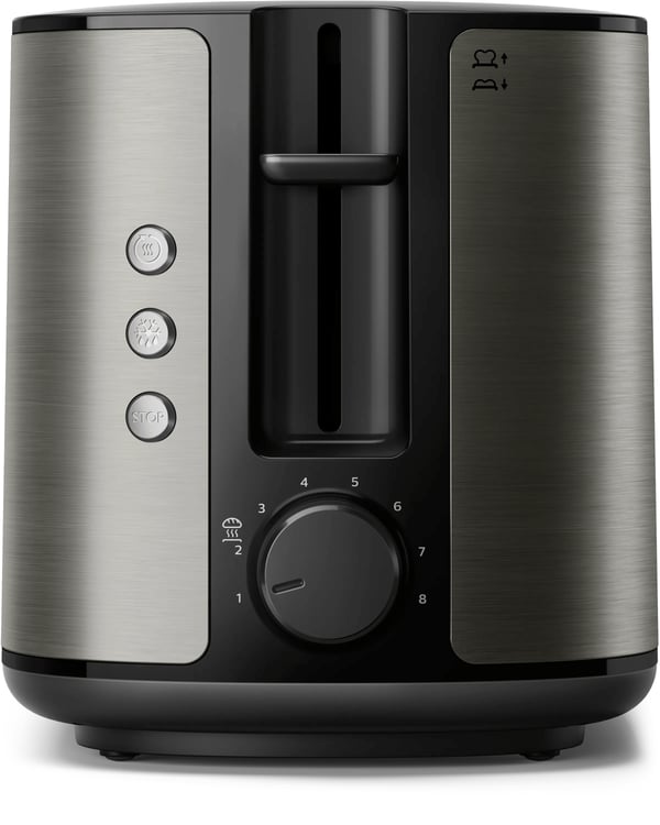 Philips Viva Collection HD2651/80 brödrostar 8 2 skivor 1050 W Titan