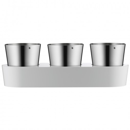 WMF 0641306040 inomhus Planteringskruka Fristående Rostfritt stål Rostfritt stål, Vit