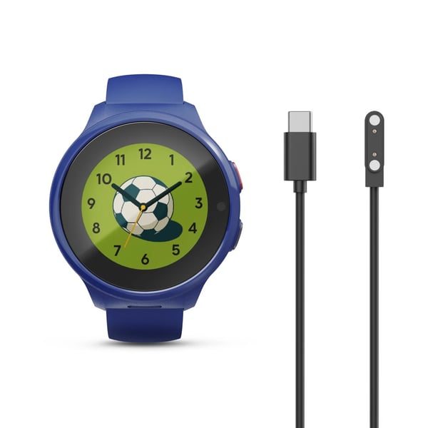 Hama 00178672 Smartwatch og sportsur 3,02 cm (1.19") AMOLED Digital Berøringsskærm Blå GPS (satellit)