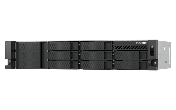 QNAP TS-855EU-8G NAS- ja tallennuspalvelimet Teline ( 2U ) Intel Atom® C5125 8 GB DDR4 0 TB QuTS hero Musta
