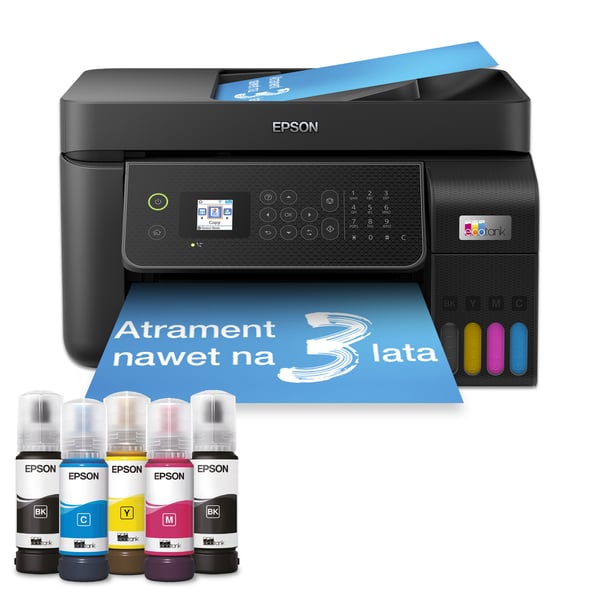 Epson EcoTank L5310 Inkjet A4 5760 x 1440 dpi 33 sider pr. minut Wi-Fi Epson EcoTank L5310 Inkjet A4 5760 x 1440 dpi 33 sider pr. minut Wi-Fi