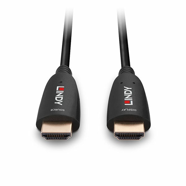 Lindy 38518 HDMI-kabel 100 m HDMI Typ A (standard) Svart